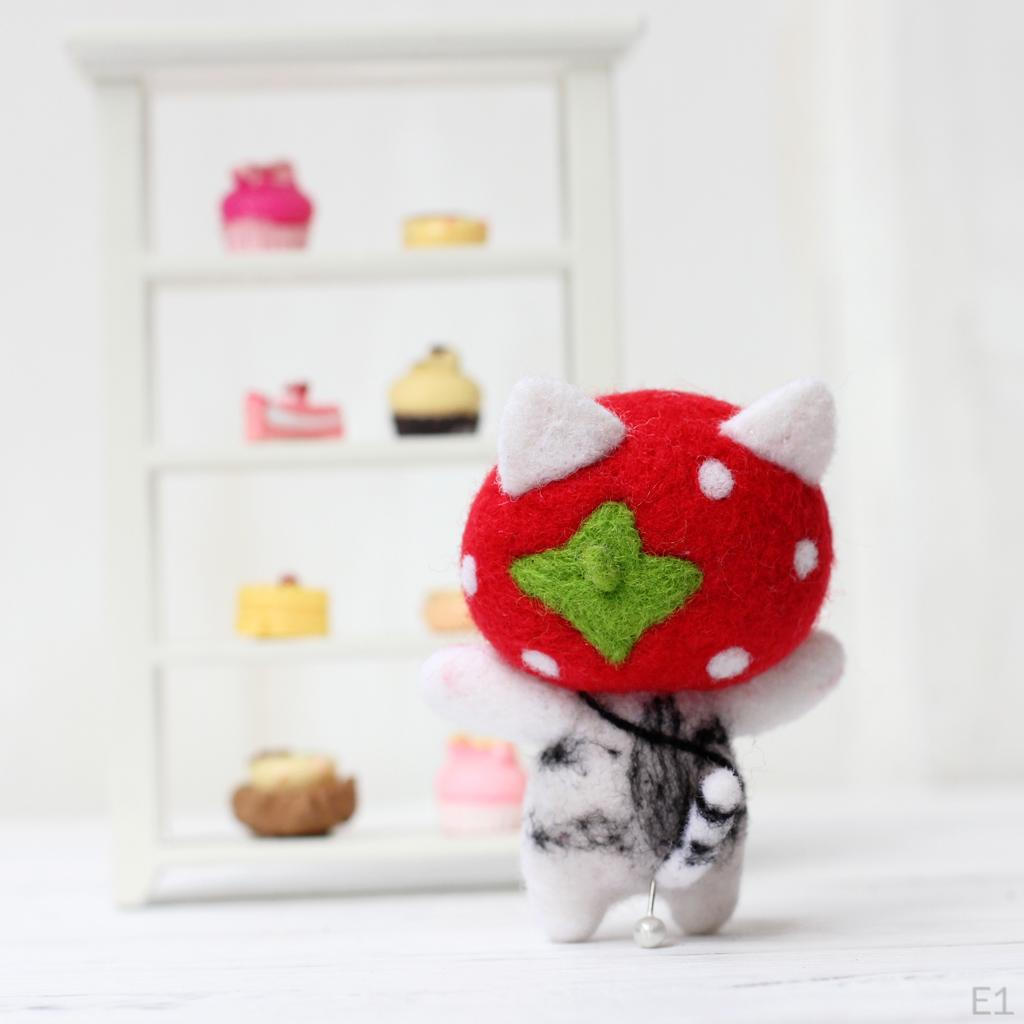 Felting Kit - Wool Roving Tools Set Kits Beginners Starter Craft