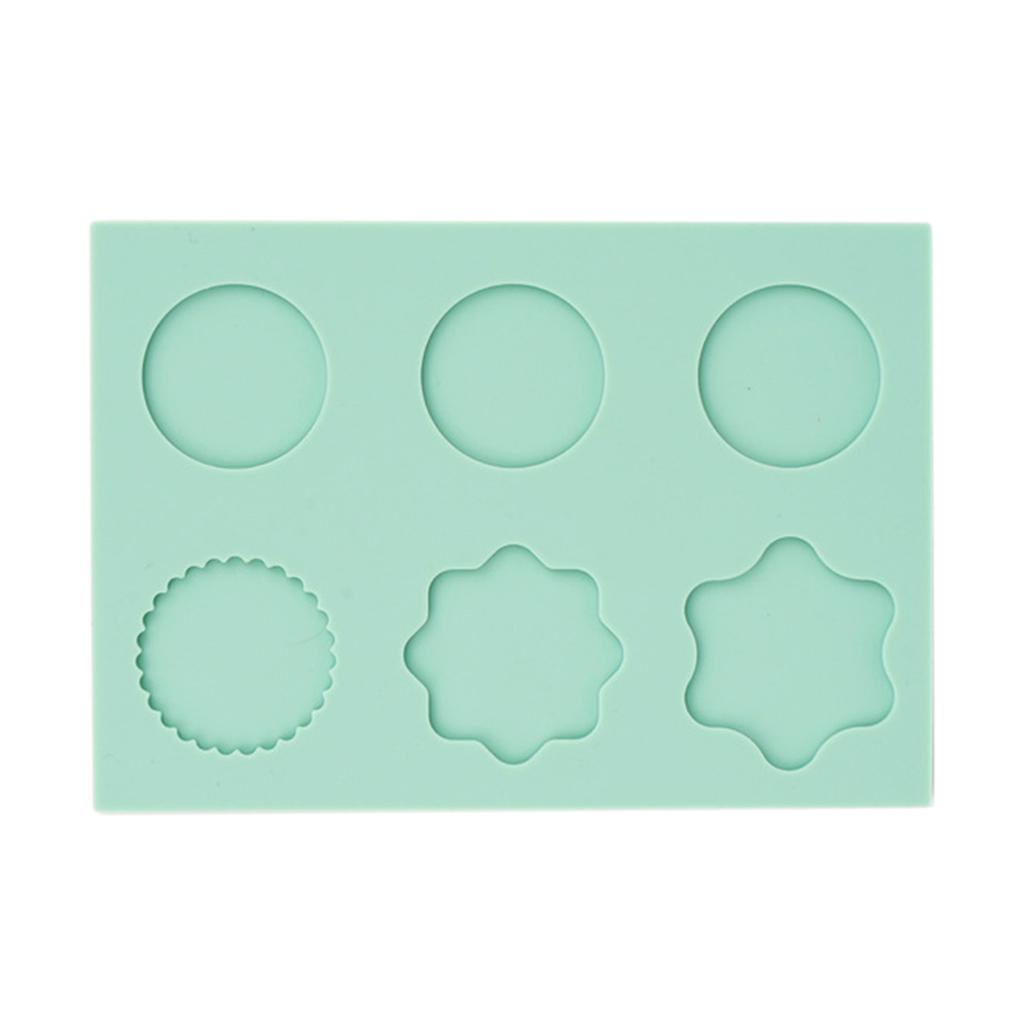 6-in-1 Wax Seal Stamp Silicone Mold for Making Wax Stamp Silicone Wax Seal Mat Non-stick Easy To Demold