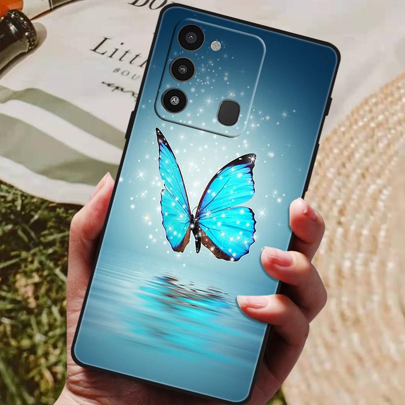 Мягкий чехол для Tecno Spark Go 2022 Чехол SparkGO Защитный силиконовый ТПУ Фунда для Tecno Spark 8C Чехол Spark8C 8 C KG5k KG5j Capa