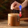 Hand-held Moxibustion Tools Household Moxibustion Stick Back Anti-ironing Frame Solid Wood Bamboo The Whole Body Moxibustion Box