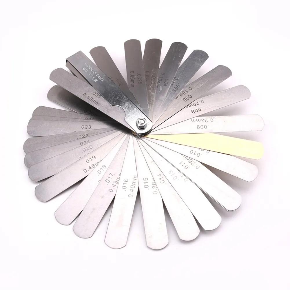 Набор щупов 32 лада для прогиба грифа гитары, высоты струн, инструмент лютье, щуп для настройки гитары, инструменты для изготовления прорезей под гайку, инструменты