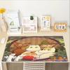 Moomin Theme Mouse Pad, Non Slip Rubber Base, Multifunctional Office & Home Decor, Perfect for Workspace Personalization.