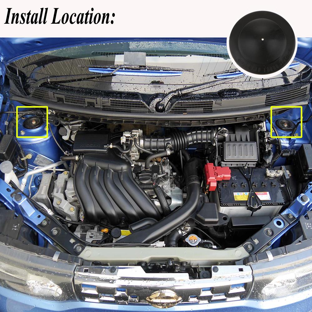 1x водостойкий чехол для подвески, пылезащитный чехол для Nissan Leaf ZE0 Sentra 200 SE B16 Juke F15 Cube Z12 54330ED000, автозапчасти