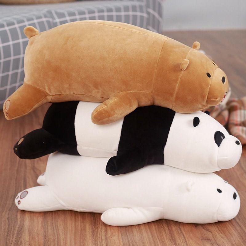 Cute And Cuddly 80cm We Bare Bears Plush Toy Doll Perfect For Home Decor And Snuggles