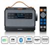 Lenco PDR-065BK - Radio DAB+/FM z Bluetooth i bazą ładującą, Lenco