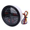 110mm 4 3 8in 4 in 1 Multifunction Gauge DC 12V 0 150PSI Oil Pressure Fuel Level 100 250 Fahrenheit  Water Temp 8 16V