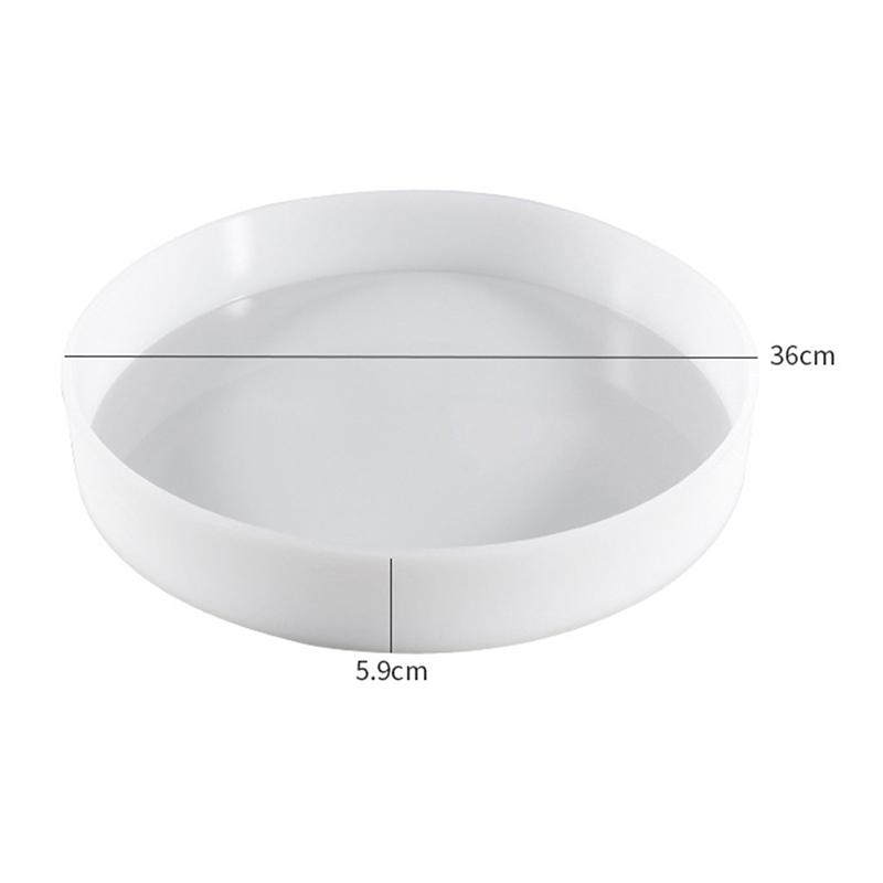 Большой круглый орнамент речной стол для изготовления силиконовых форм Diy форма для эпоксидной смолы