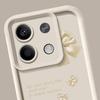 Мягкий матовый чехол TPU с принтом банта для Xiaomi 14T Pro 13T Poco F6 X6 X5 Redmi 13C Note 13 12 Pro 11, однотонный ударопрочный защитный чехол для телефона