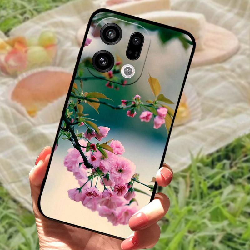 Чехол для OPPO Find X9 Pro FindX9 Силиконовый Мягкий TPU Чехол для Телефона для OPPO Find X9Pro X 9 Чехол Бампер Противоударный Funda Coque PLJ110