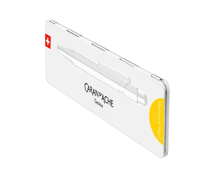 CARAN Механический карандаш 849 Цвет Матовый X Желтый Металлическая Банка Официально Импортировано D'ACHE MF0844-743 0.5мм