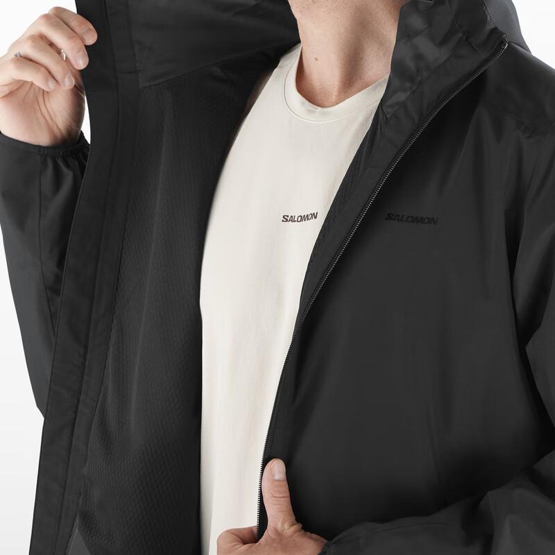 Новые куртки и пальто SALOMON Мужские Черный питч C25392