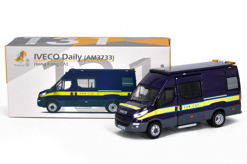 Tiny City Scale Iveco Daily CAS Diecast Model Car 1/76 No.131