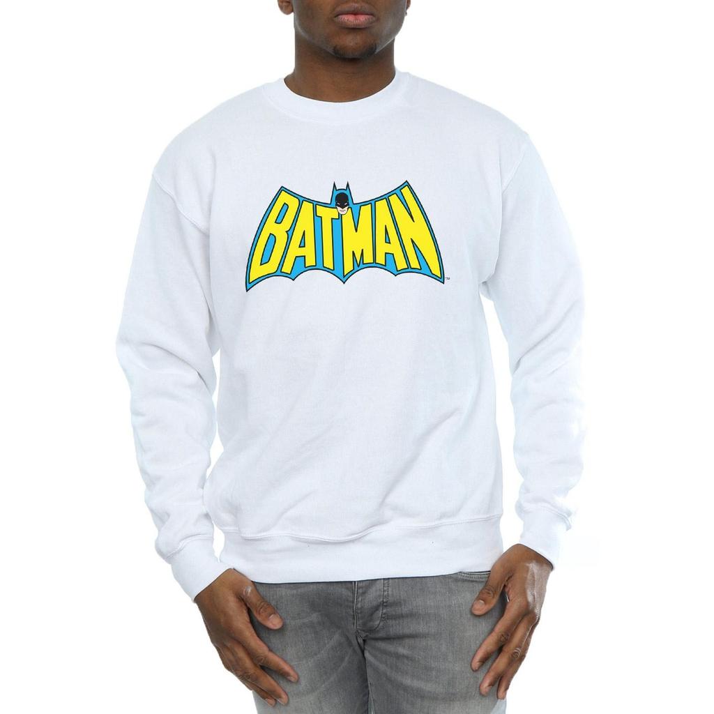 Batman Mens Retro Logo Sweatshirt