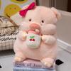 Kawaii 35/45cm Stuffed Animals Fruit Tea Pig Grape Cherry Carrot Super Soft Dolls Girls Boys Birthday Gifts Home Decor Pillow