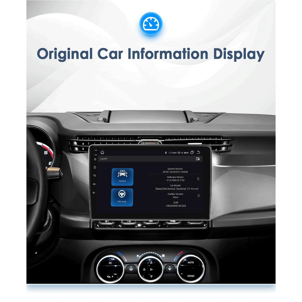 OSSURET Carplay 2din Android13 автомобильное радио для Alfa Romeo Giulietta 2010 - 2014 Furgonato GPS навигация головное устройство Carplay 4G RDS DSP интеллектуальное стерео