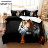 3D The Tiger Series Постельное белье Пододеяльник с наволочкой Твин Полный Queen King Постельное белье Постельное белье