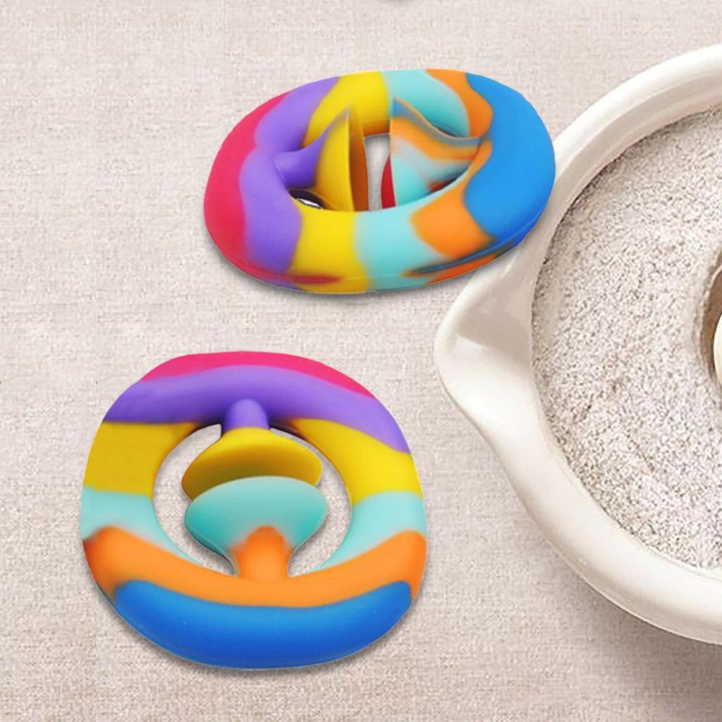 Непоседа антистрессовые игрушки Ручка Кольцо для снятия стресса Сенсорная игрушка Аутизм Особые потребности Средство для снятия тревоги Ручка Мяч Figet Toys