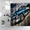 Ткань для автомобиля Ванная Комната Душевая Занавеска Спортивный Автомобиль Душевые Занавески Крутой Автомобиль Скоростной Гоночный Автомобиль Душевая Занавеска, Водонепроницаемая