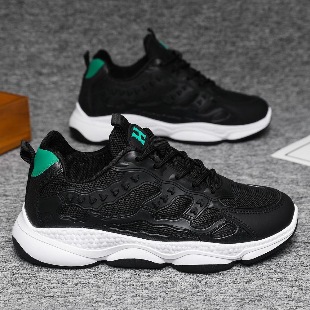 Men's Spring Mesh Sports Shoes Casual 2025 Spring New Trend Breathable Versatile Comfortable Versatile Dad Shoes