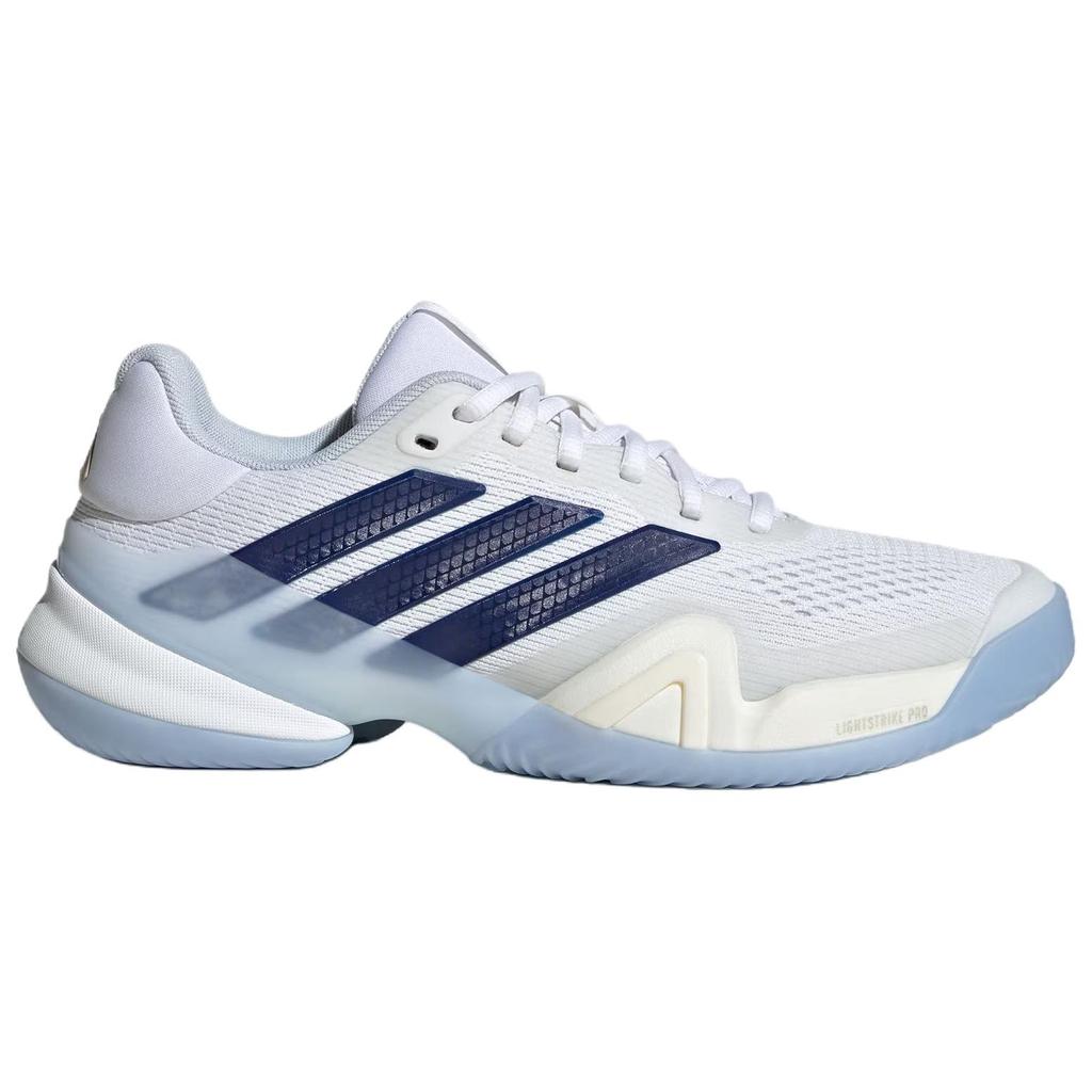adidas Кроссовки для тенниса BARRICADE 14 Низкие Женские Бело-Синие JS4112