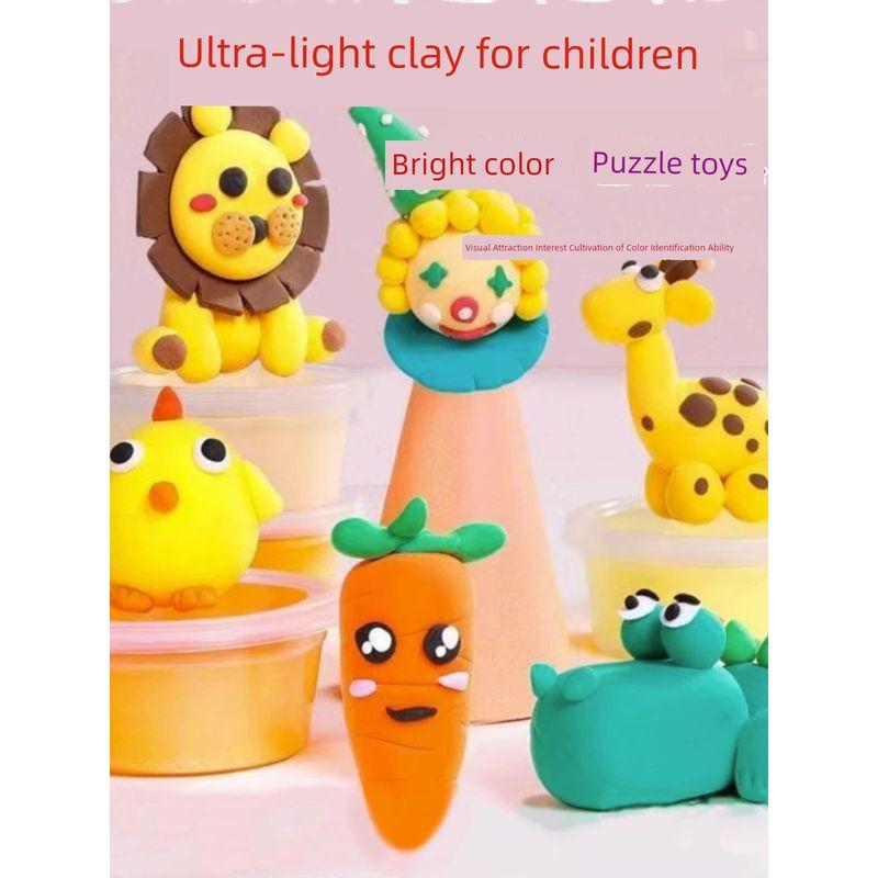 Сделай сам 24 цвета Детская нетоксичная ручная работа Сверхлегкая глина