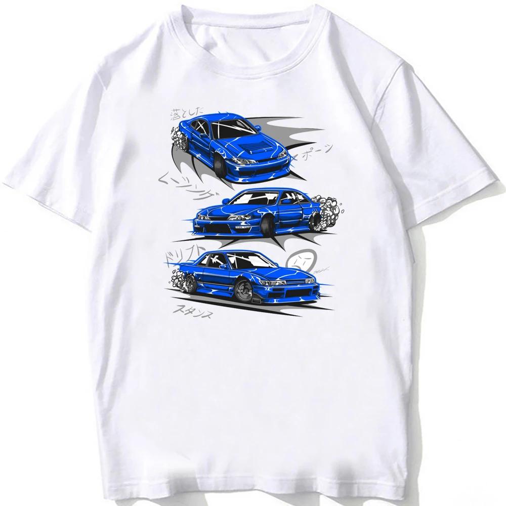 Schassis Silvia S15 Silvia S13 Sr20 Powered Classic Tshirt Silvia S14 Kouki Vs Zenki Style T Shirt Unisex Men Hip Hop Tees Boy