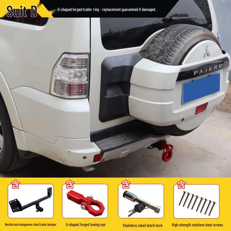 Фаркоп Mitsubishi Pajero V73/V97/V93: Усиленный фаркоп (обновление)