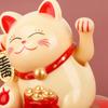 Солнечный машущий талисман "Кот удачи" - Креативный декор для автомобиля и дома для богатства и процветания