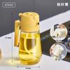 New 470ml Oil Spray Pot 2-in-1 Plastic Household Kitchen Oil Bottle Nebulizing Mist Filling Cooking Oil Spray Pot Dual Use
