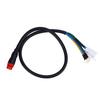 Wheel Hub Motor Cable Waterproofing 70cm Stable Electrical Connection Motor Extension Cable Convert