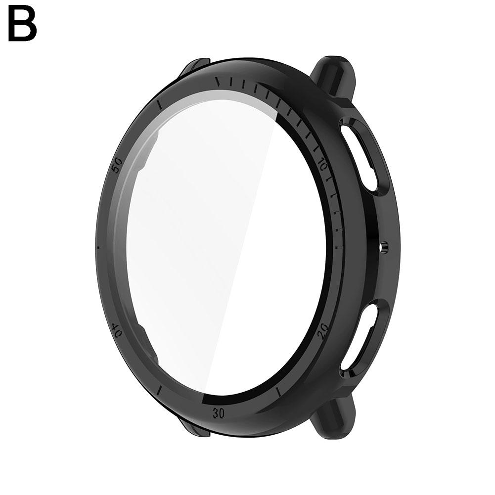 Protective Case For Amazfit Active 2 Shell Cover Tempered Hard Glass Film PC Screen 2 For Amazf Z9B9