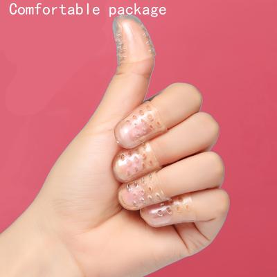 Набор из 10 протекторов для пальцев ног, напальчников, защита от истирания, влагостойкие, водонепроницаемые, прозрачные протекторы, не требуется электричество или батарейки