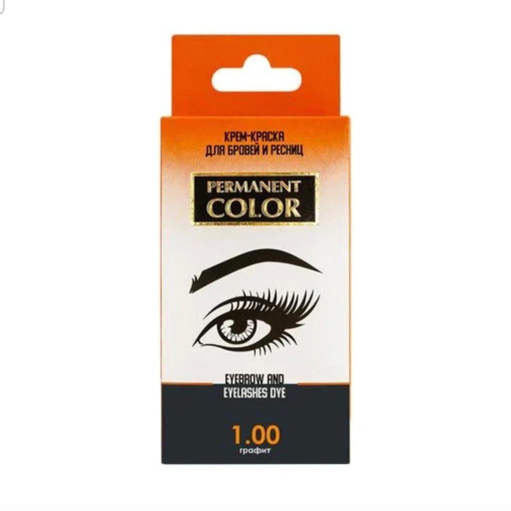 Перманентная краска Профессиональная краска для бровей 12 мл Стойкая крем-краска с окислителем Перманентная краска