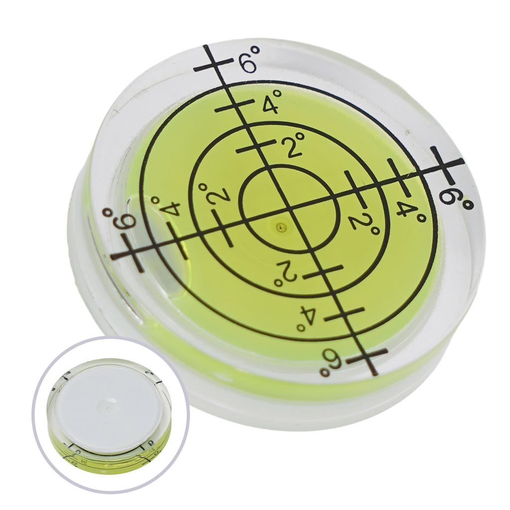 1/5pcs 32mm Universal LevelLevel Bubble Bullseye Level BubbleLevel Round Circular Measuring Meter Measuring Tool
