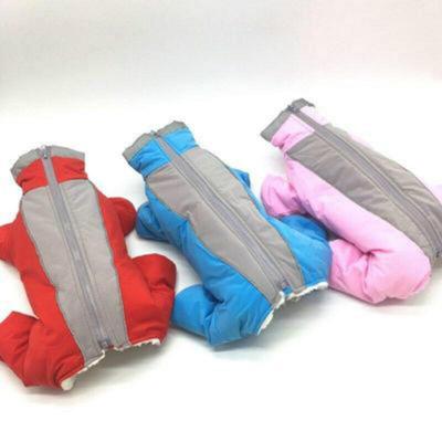 Теплая куртка комбинезон для собак