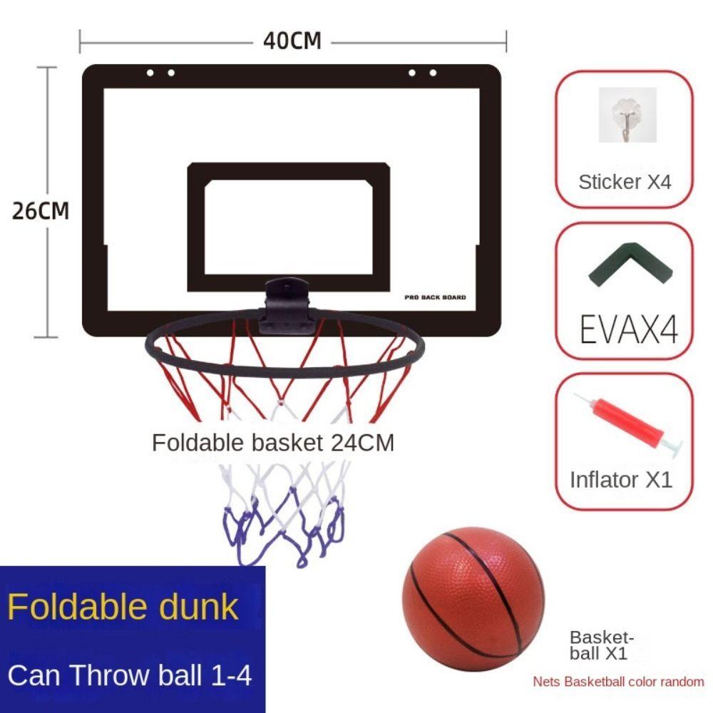 Safety Mini Basketball Hoop for Kids Backboard Portable Basketball Hoop Toys Home Exercise