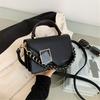 Chain Shoulder Crossbody Bag Fashion Hundred Handheld Small Square Bag For Women