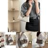 Stylish Retro Plaid Large Capacity Tote Bag For Women 2024 New Korean Trend