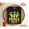 Pickle Squad T Shirt Funny Lover Team Foodie Brined Cucumber Humor Apparel Group Matching Outfit Vintage Washed Graphic Fashion