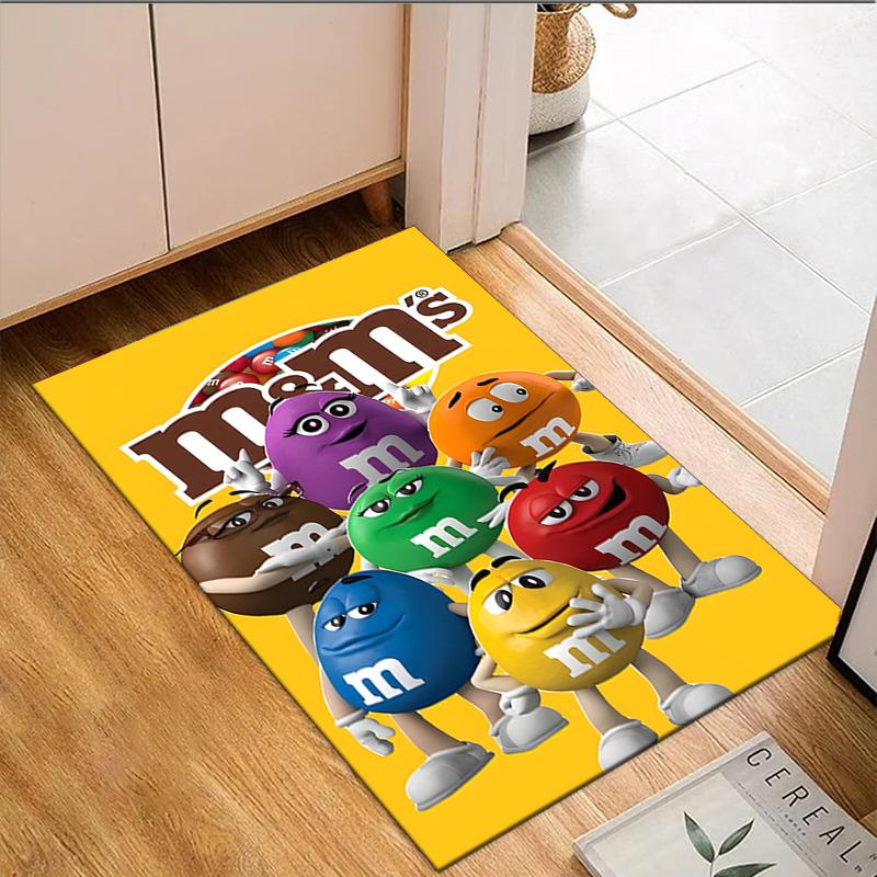 1PC M Chocolate chips Carpet Floor mat, Anti-slip mat Chair rug For livingroom,Bedroom, doormat home decor Gift Christmas Gifts