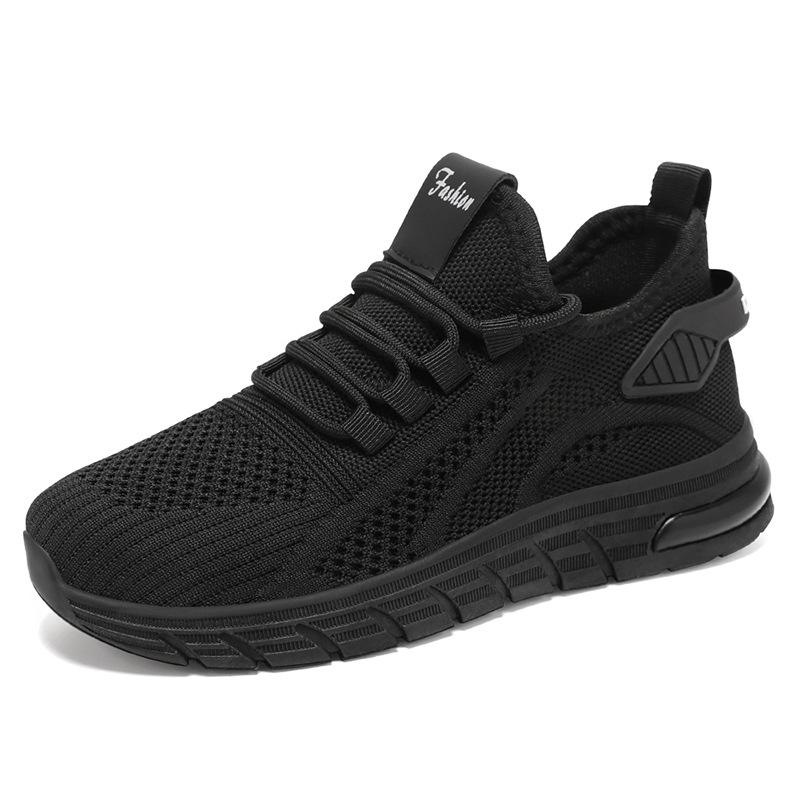 Shoes Women's 2025 Summer New Single Shoes Casual Breathable Running Shoes Air Cushion Sports Shoes
