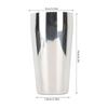 304 Steel Milkshake  Cup Portable Cocktail Shaker Easy To Clean Mixing Cup  Daily Drink