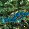 Christmas Tree Decorations 3D Simulation Peacock Decoration Artificial Feather Pendant for Gardens