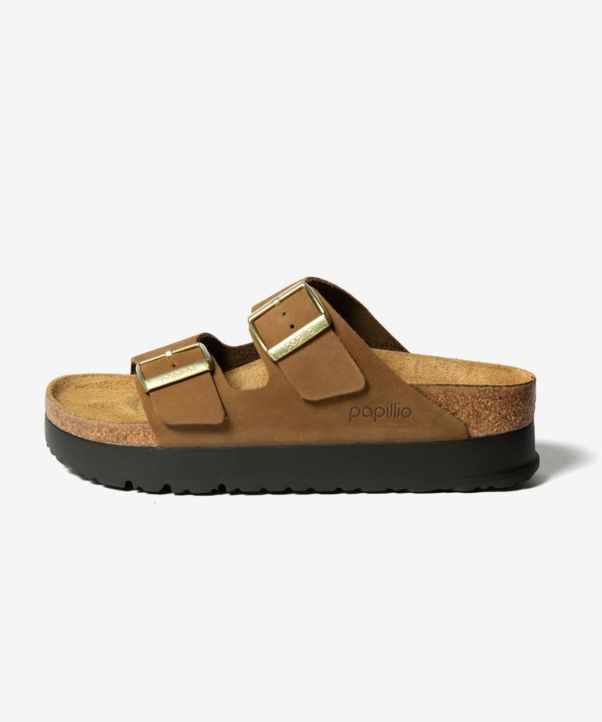 Сандалии 1028366 Arizona Flex Platform Arizona Flex Platform DARK TEA см [Birkenstock] 24.5 [Товар]
