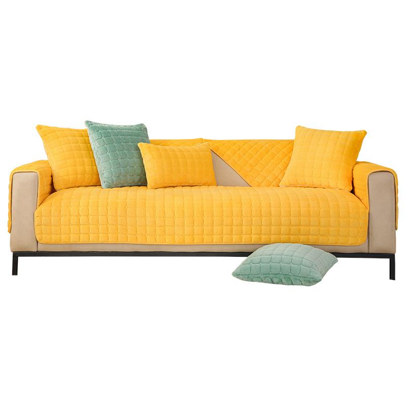 Подушка для дивана, зимняя новая нескользящая подушка, чехол для дивана, универсальный пылезащитный чехол для спинки, тканевая подушка