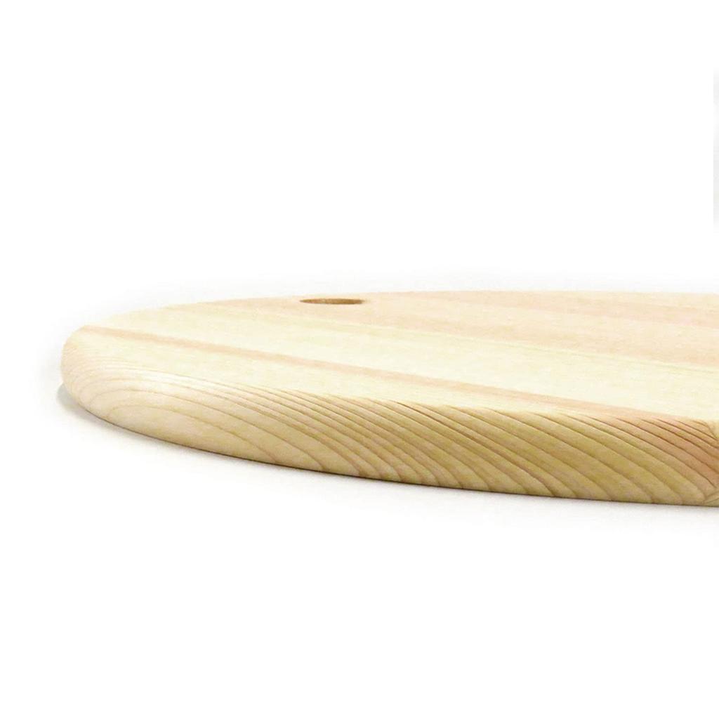 Доска разделочная круглая Tosa Ryu Shimanto Hinoki натуральный 30см HC-2400