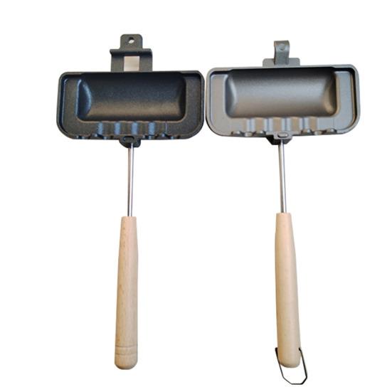 Сэндвичница с антипригарным покрытием, перекидная сковорода-гриль для завтрака, тостер для хот-догов, сыроварка на гриле, омлеты, сковорода для выпечки тостов для кемпинга, общежития, офиса