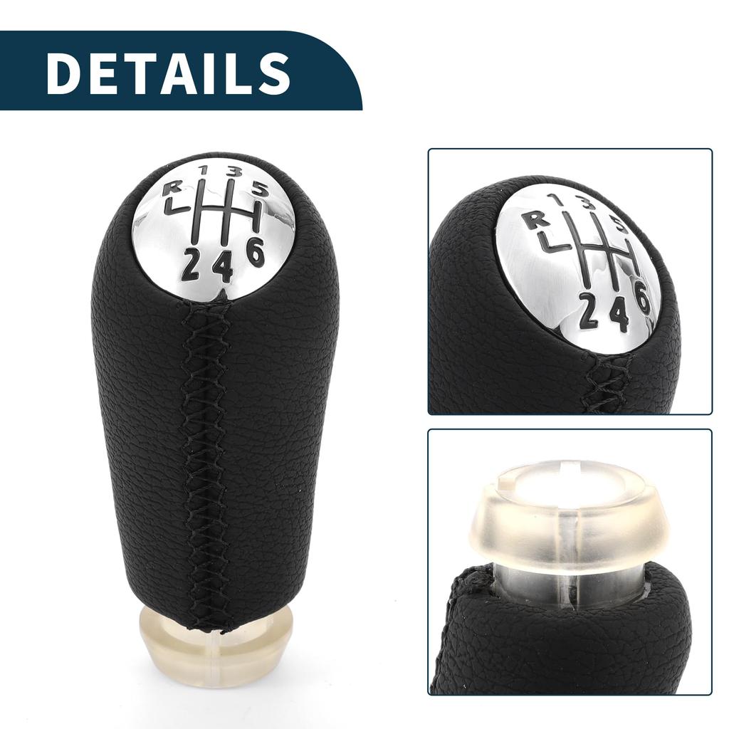 TUCKBOLD 6 Speed Manual Gear Shift Knob for Renault Clio III | Gearbox Stick