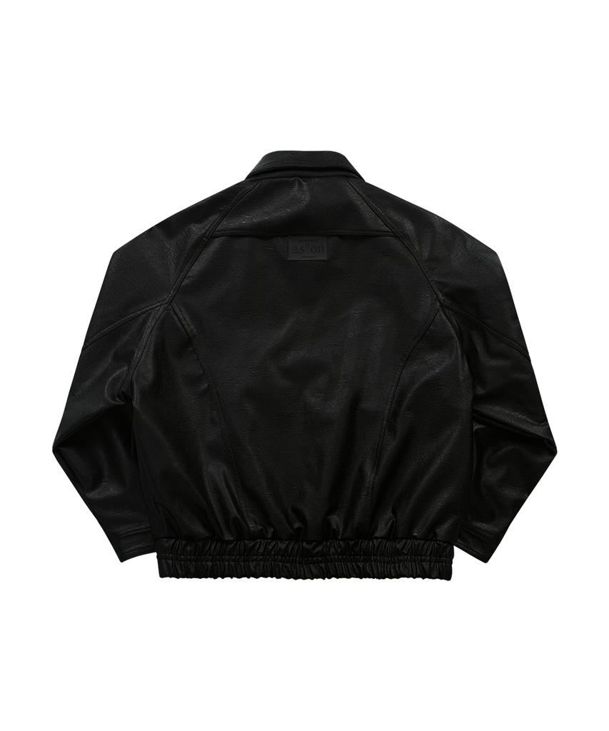 ASON Rilt Leather Jacket / Black