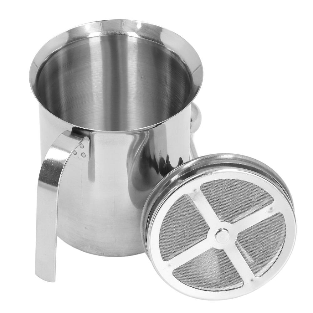 Double Layer Design Manual Milk Frother 800ML Capacity Milk Foam Making Tool Coffee Making